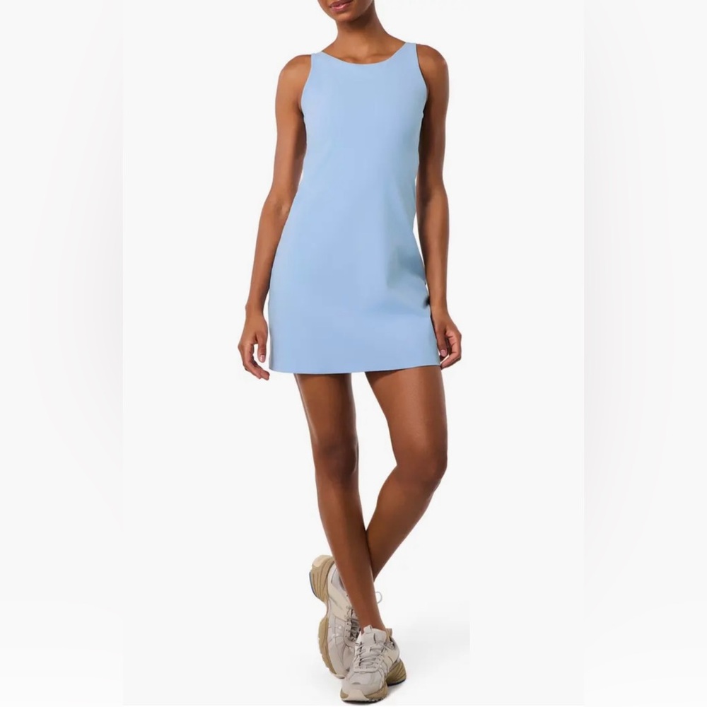 SPANX Power Boost Exercise Dress in Hydrangea